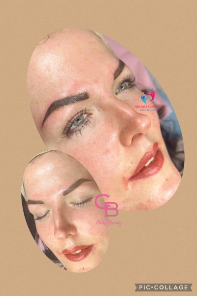 Permanent makeup før og efter hos Chika Beauty – billede 24