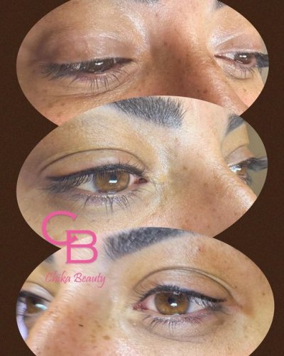 Permanent makeup før og efter hos Chika Beauty – billede 6