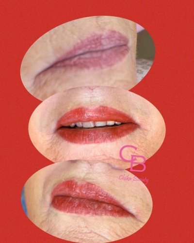 Permanent makeup før og efter hos Chika Beauty – billede 4