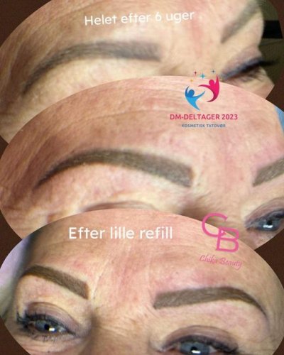 Permanent makeup før og efter hos Chika Beauty – billede 18