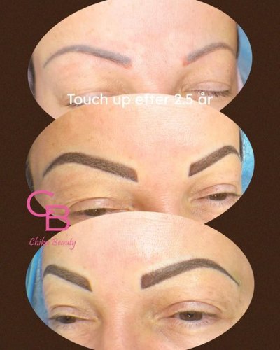 Permanent makeup før og efter hos Chika Beauty – billede 3