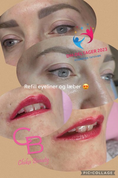 Permanent makeup før og efter hos Chika Beauty – billede 22