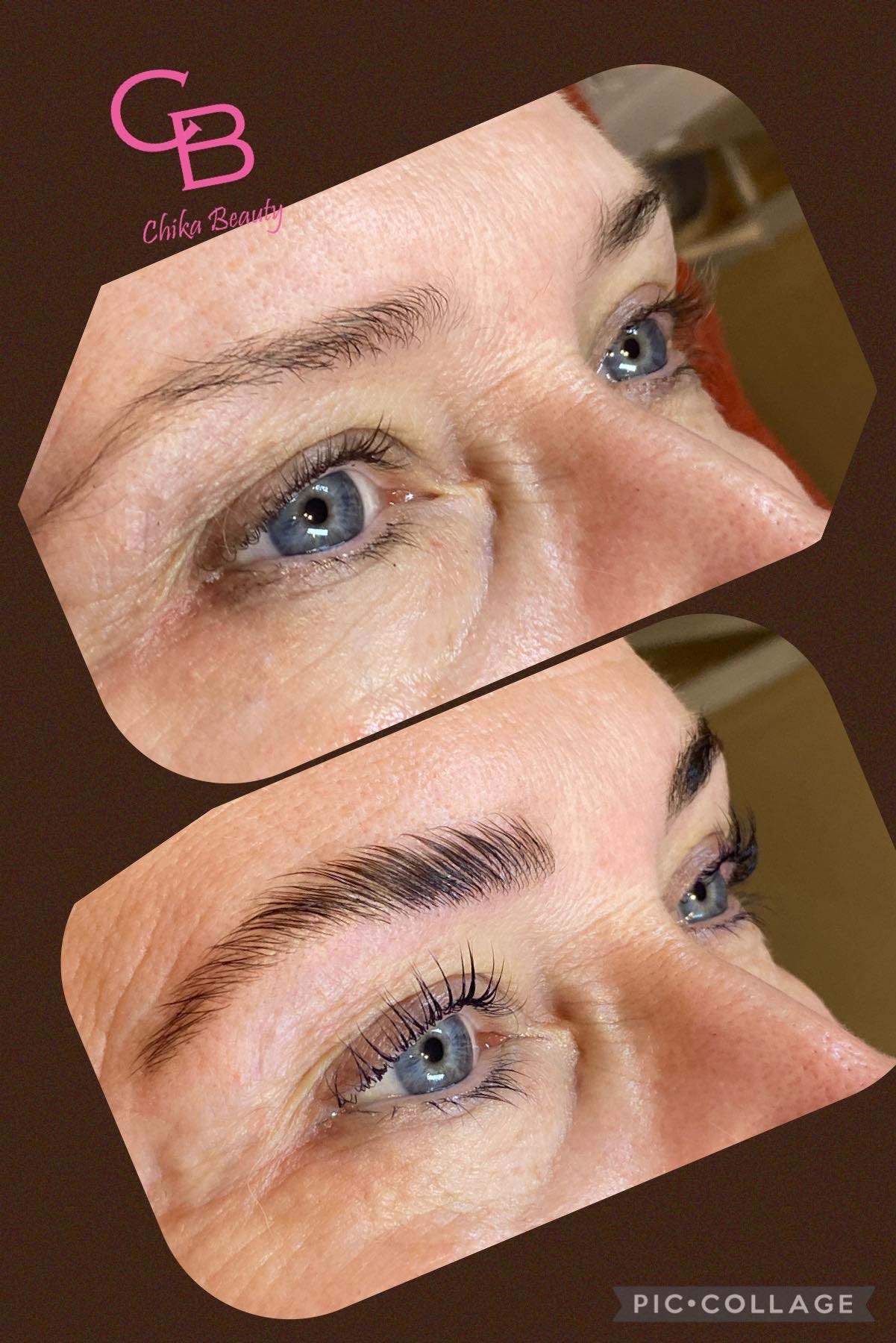 Lash lift og brow lift hos Chika Beauty – billede 1